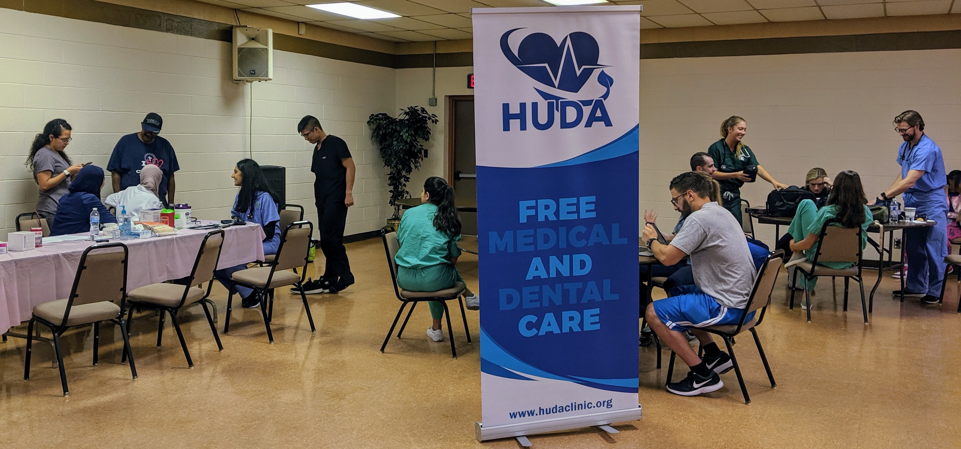 Our clinic offered free health care